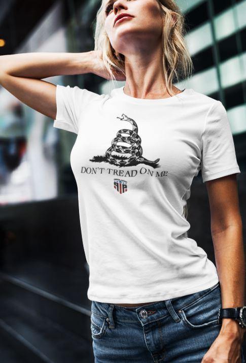 Don't Tread On Me Shirts for Women - Merica Shirt - Women's Patriotic Shirts - Proper Patriot