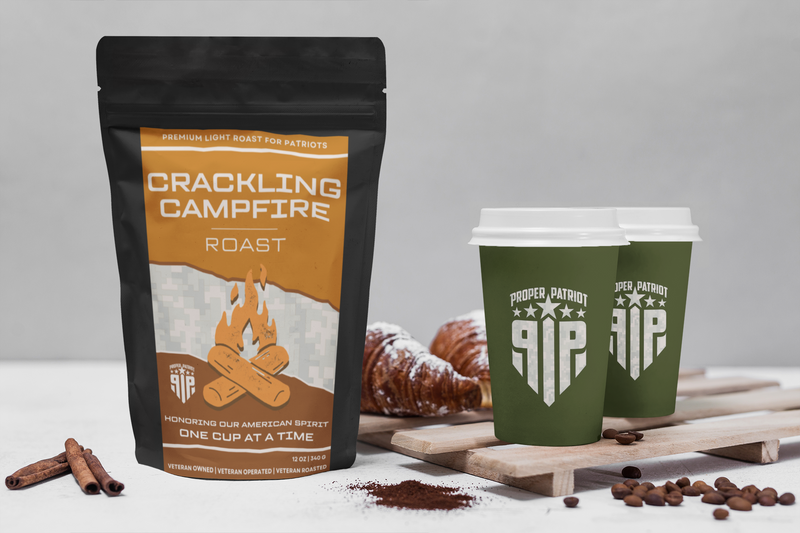 Crackling Campfire - Light Roast - Veteran Owned Coffee