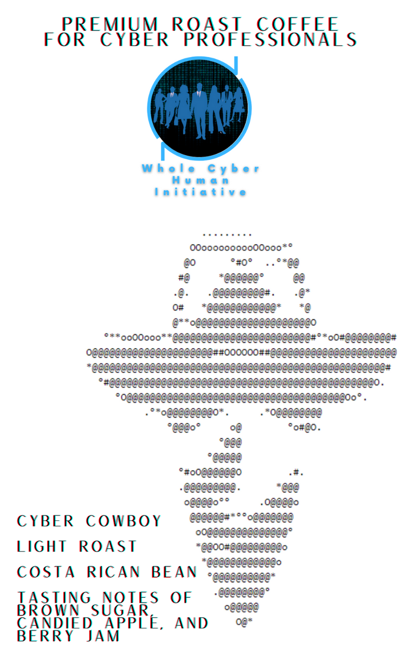 Cyber Cowboy - Light Roast - Whole Cyber Human Initiative