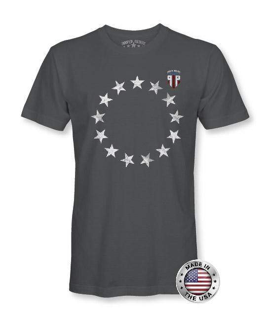 Betsy Ross Flag - American Flag Shirt - Patriotic Shirts for Men - Proper Patriot