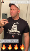 Don't Tread On Me Shirts for Men - Merica Shirt - Patriotic Shirts for Men - Proper Patriot