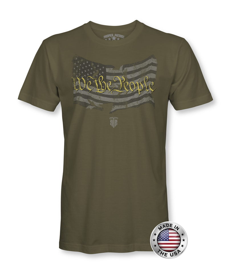 We The People - American Flag Apparel - USA Shirt - Patriotic Shirts for Men - Proper Patriot