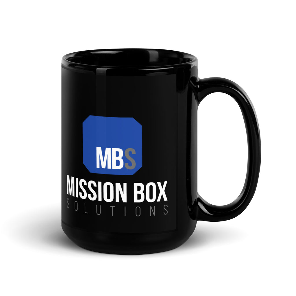 MBS Black Coffee Mug, 15oz