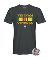 Vietnam War Campaign Veteran - Military Gear - Patriotic Shirts for Men - Proper Patriot