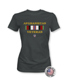 Afghanistan Campaign Veteran - Military Shirts for Women - Women's Patriotic Shirts - Proper Patriot