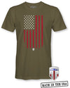 Tattered American Flag - USA Apparel - Patriotic Shirts for Men - Proper Patriot